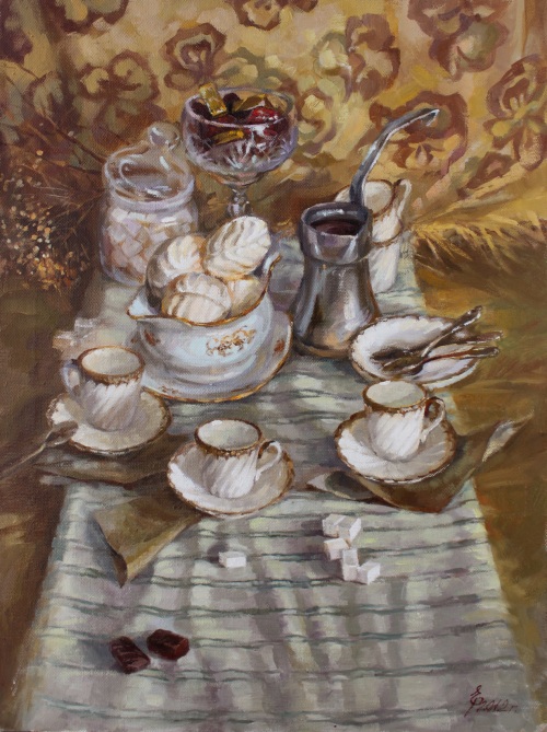 Кофе с зефиром