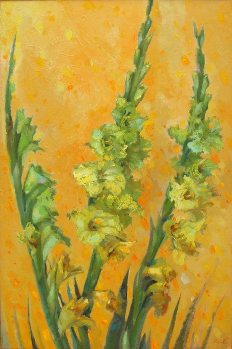 Просто гладиолусы