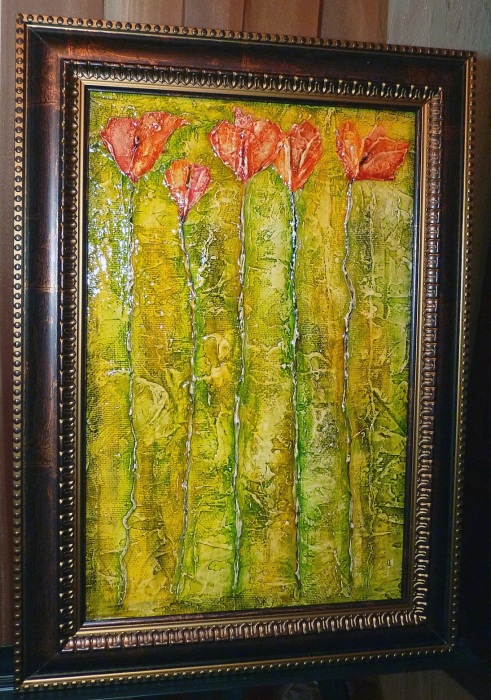 красный букет