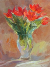 Распустившиеся тюльпаны