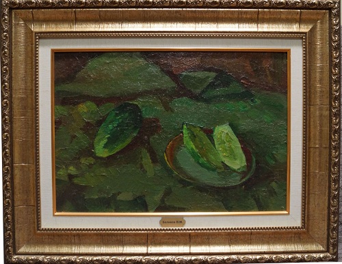 Натюрморт с огурцами