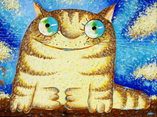 Сытое счастье (Кот Бутон).