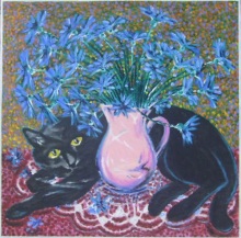 Васильковый кот