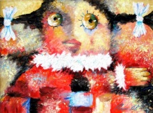 Лоскутное платье