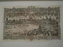 Гравюра(офорт) Рождество Москв ...