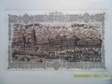 Гравюра(офорт) Рыбинск Ильин день
