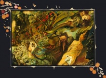 Дон Гуан, х./орг., смеш. тех., 40х60,1998