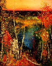 Колдовское озеро, голубой магнит.