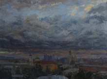 Бурное небо.