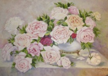 Натюрморт с розами