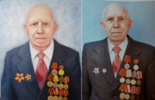 Портрет Ветерана на 90-летие