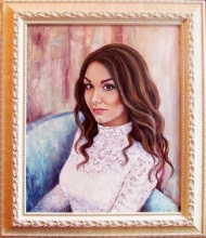 Портрет Красивой девушки