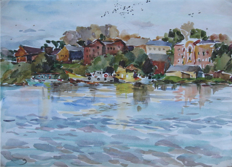 Приморский пейзаж