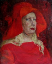 Дама в красном