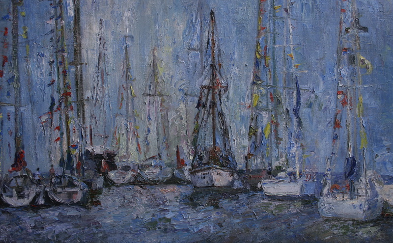 Регата в Питере.