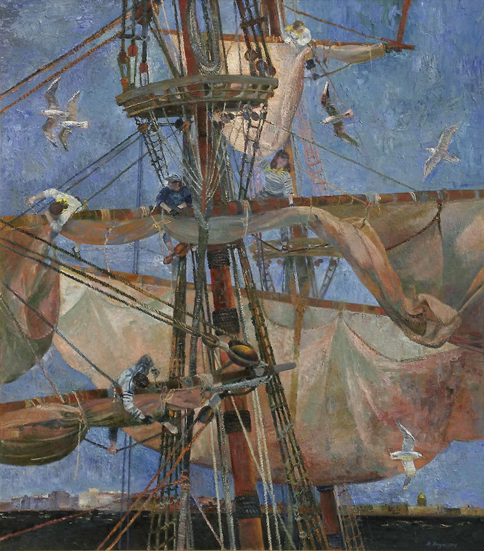 Возвращение фрегата Штандарт.