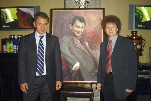 Сергей Шойгу и Александр Осипов   