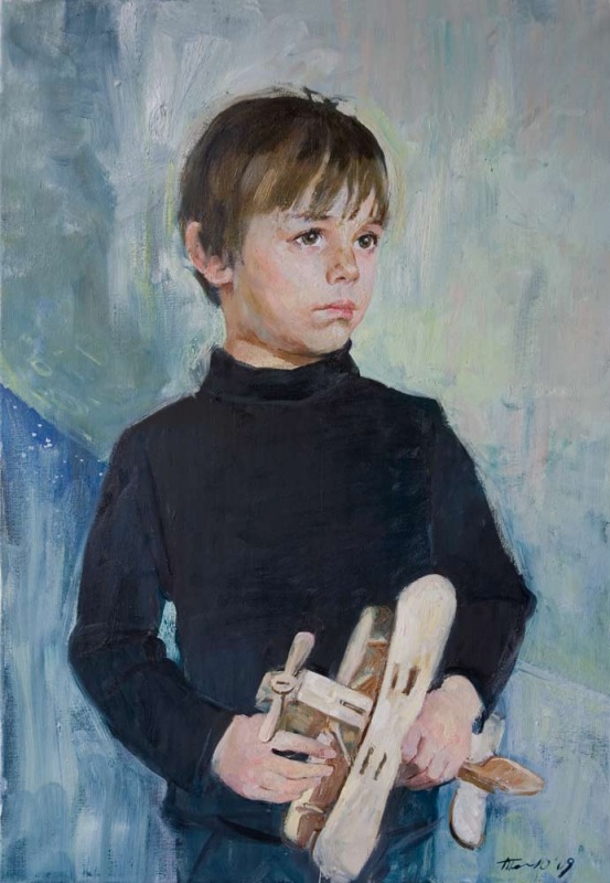 Юлик. Портрет сына.